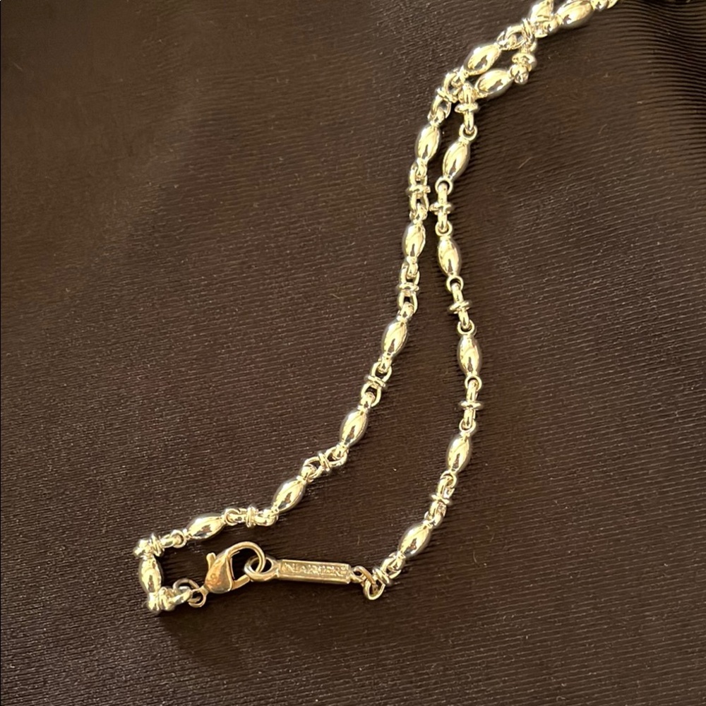 Elegant Napier Silver Chain Necklace